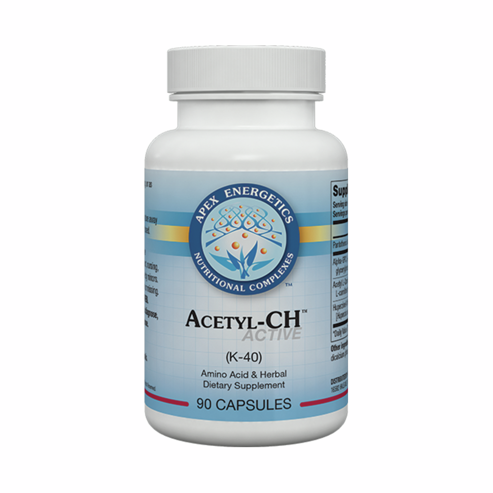 Acetyl CH Active (K40) - 90 Capsules | Apex Energetics