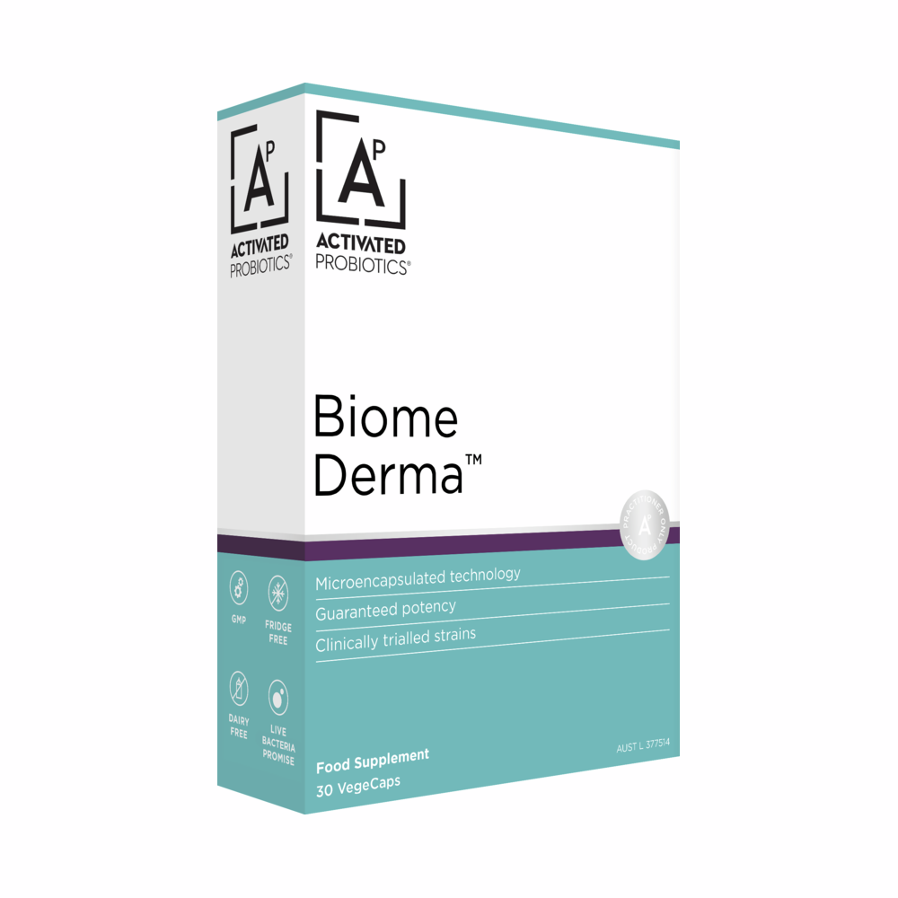 Biome Derma Probiotic - 30 Capsules | Activated Probiotics