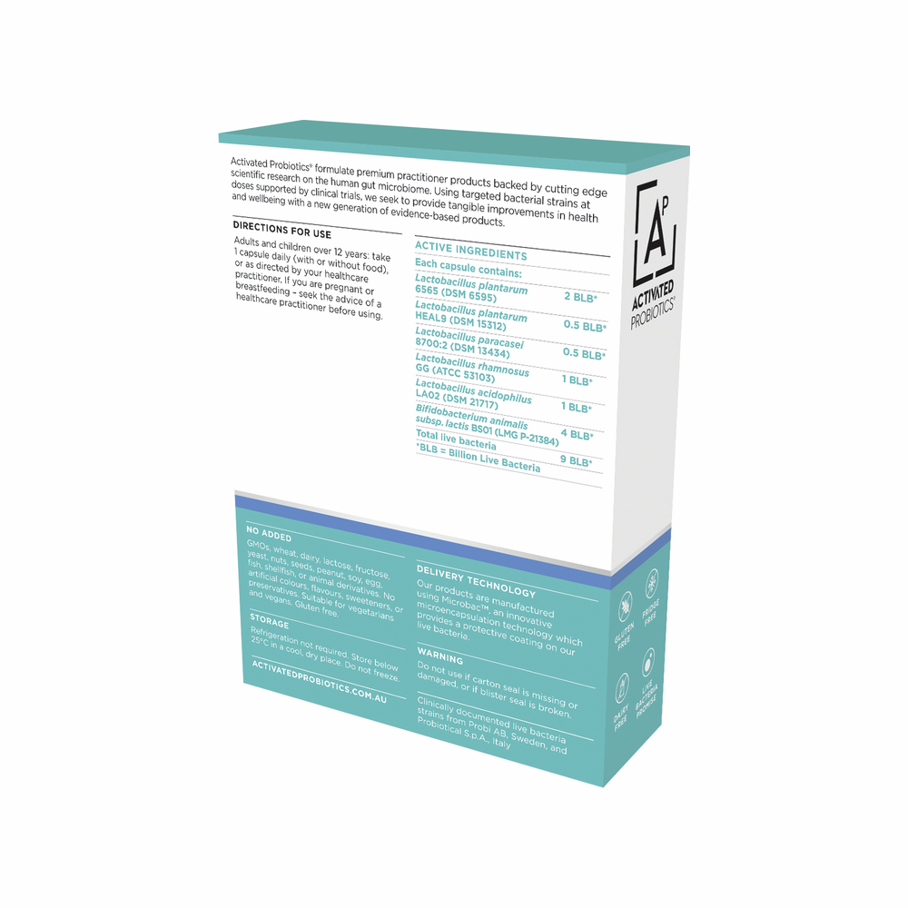 Biome Daily Probiotic - 30 Capsules | Activated Probiotics