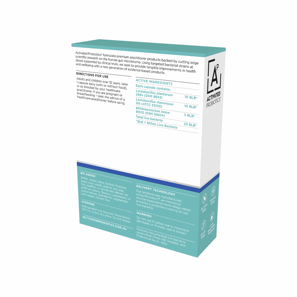 Biome Relief Probiotic - 30 Capsules | Activated Probiotics