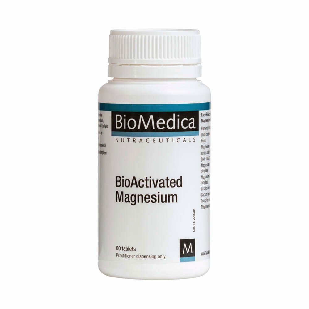 BioActivated Magnesium - 60 Tablets | BioMedica