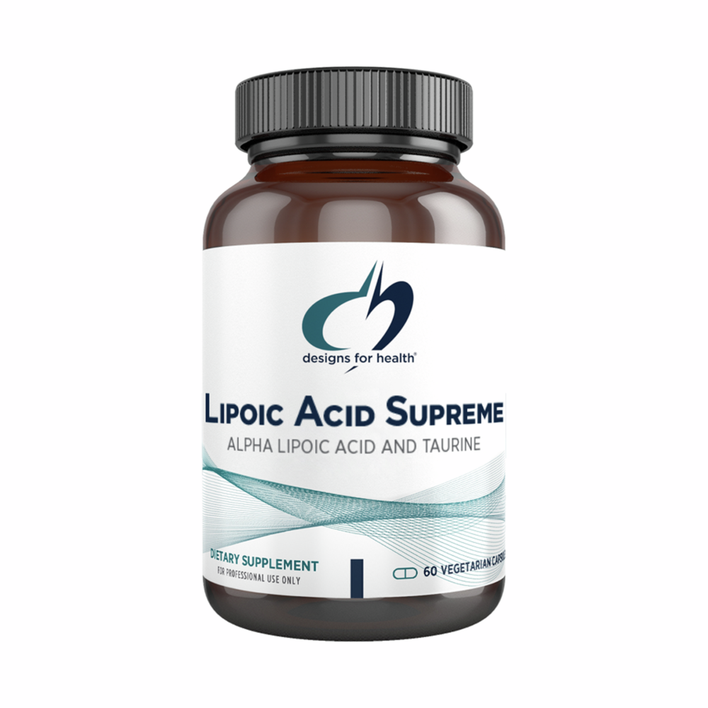 Lipoic Acid Supreme - 60 Capsules | Designs For Health
