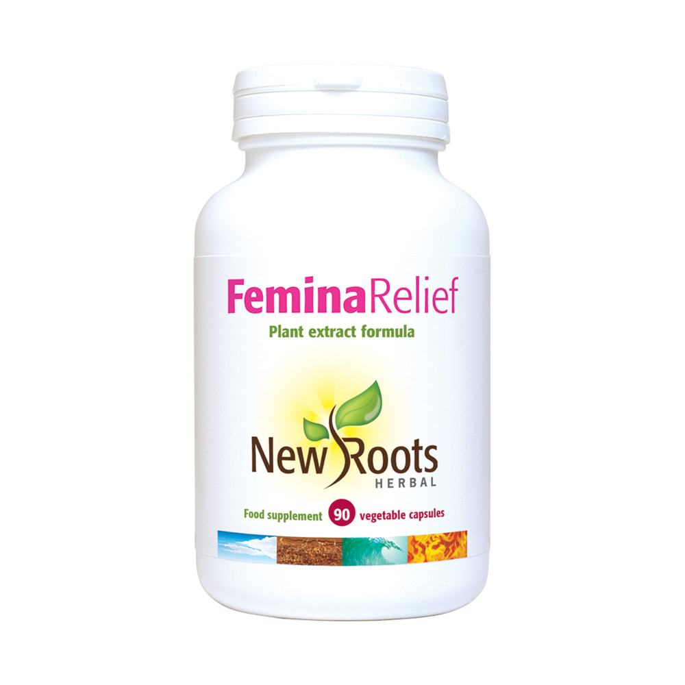 Femina Relief - 90 Capsules | New Roots Herbal