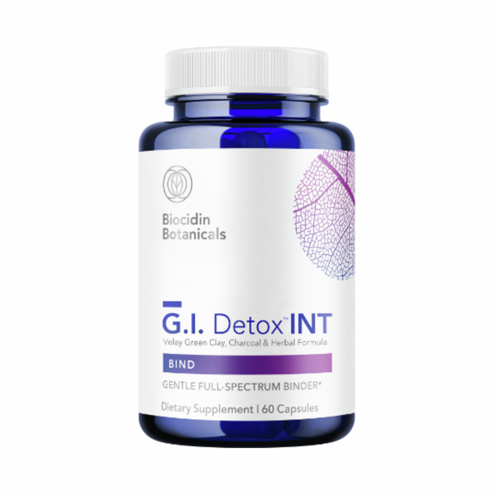 GI Detox INT - 60 Capsules | Biocidin Botanicals