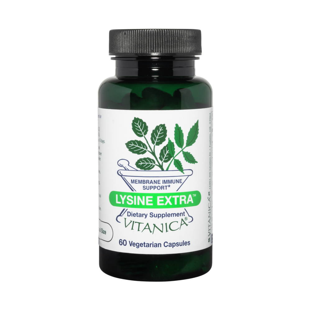 Lysine Extra - 60 Capsules | Vitanica
