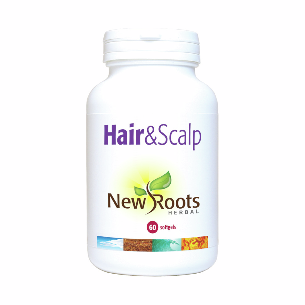 Hair & Scalp - 60 Softgels | New Roots Herbal