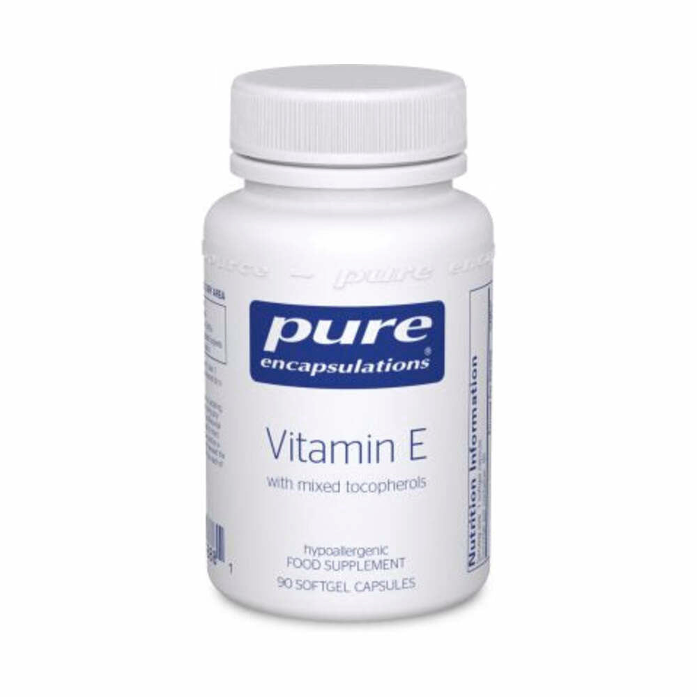 Vitamin E with Mixed Tocopherols - 90 Softgels | Pure Encapsulations