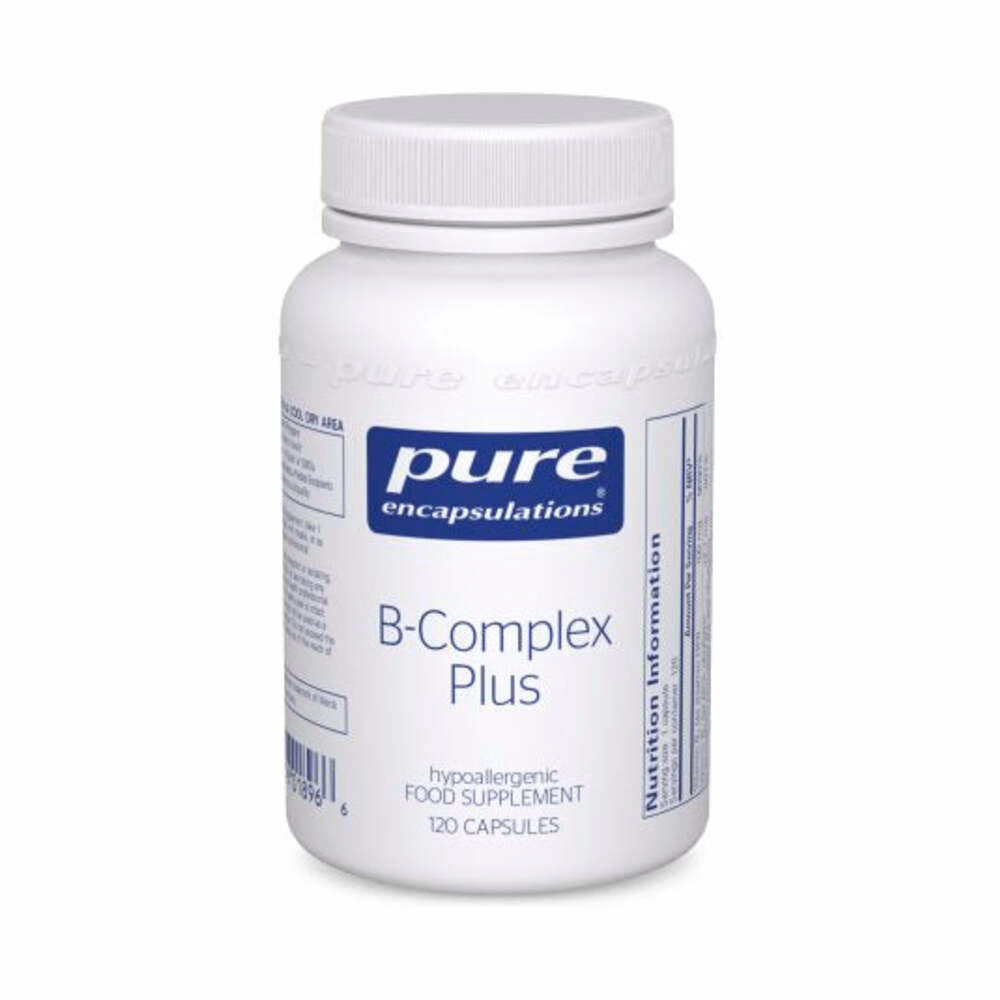 B-Complex Plus - 120 Capsules | Pure Encapsulations