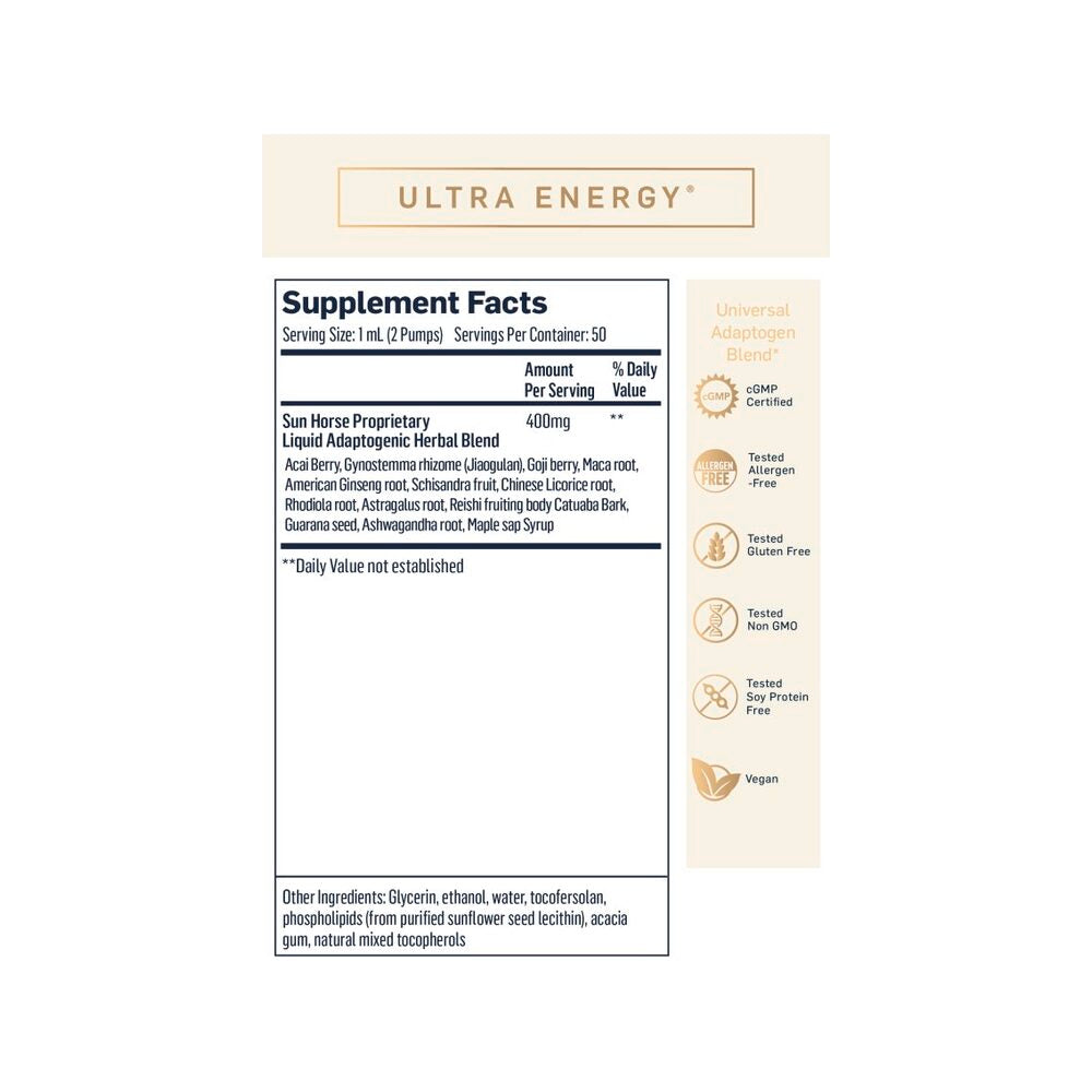Ultra Energy - 50ml | Quicksilver Scientific
