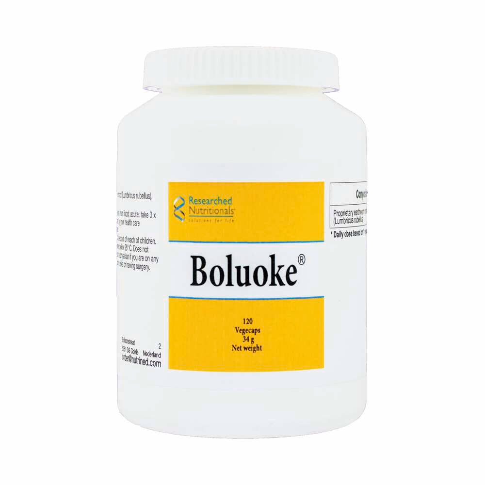 Boluoke (Lumbrokinase) - 120 Capsules | Researched Nutritionals