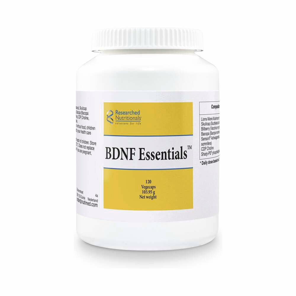 BDNF Essentials - 120 Capsules | Researched Nutritionals
