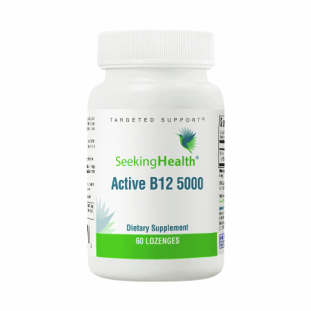 Active B12 5000 - 60 Lozenges | Seeking Health