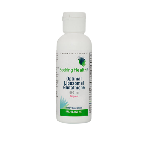 Optimal Liposomal Glutathione (Tropical Flavour) 500mg - 120ml | Seeking Health