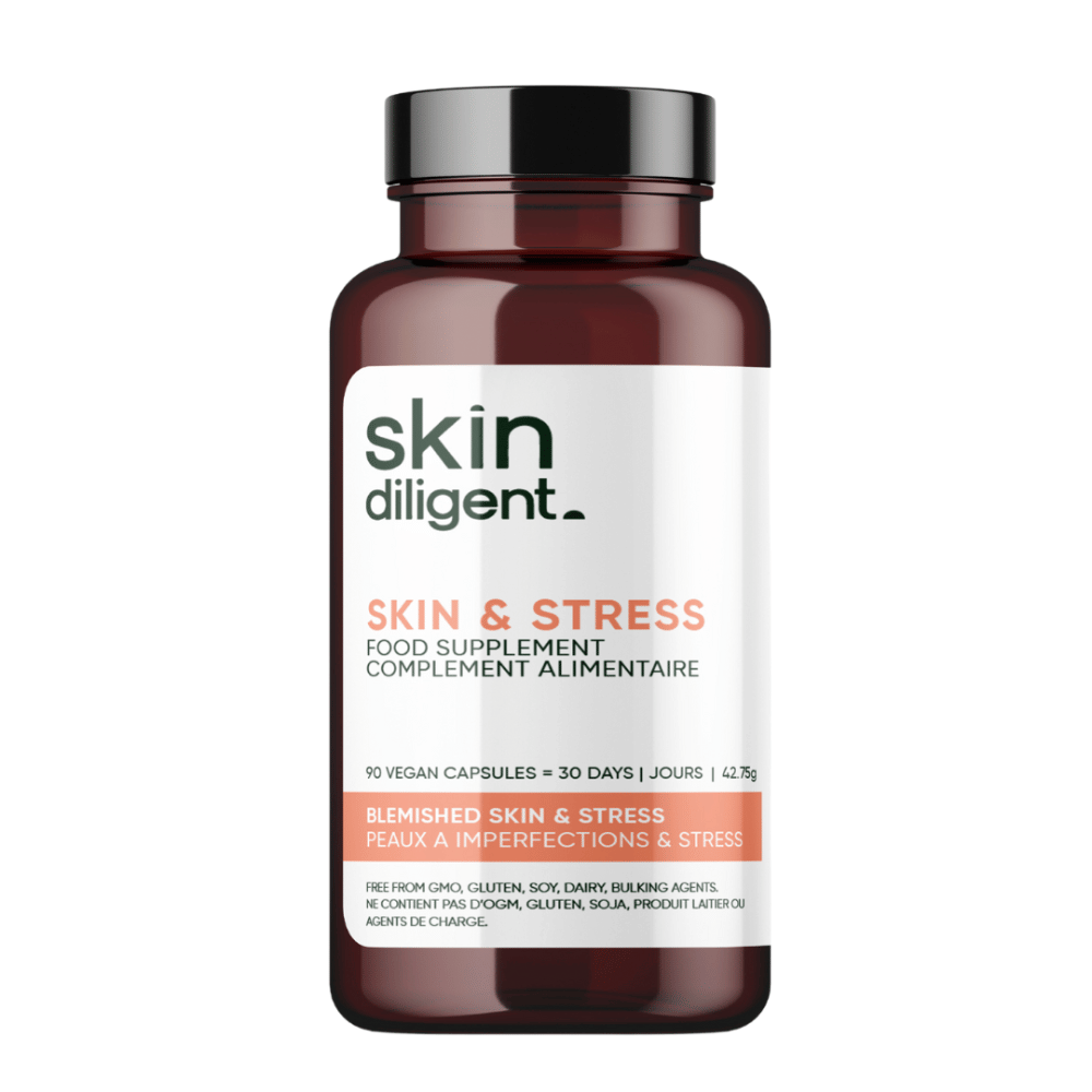 Skin & Stress Food Supplement | Skin Diligent
