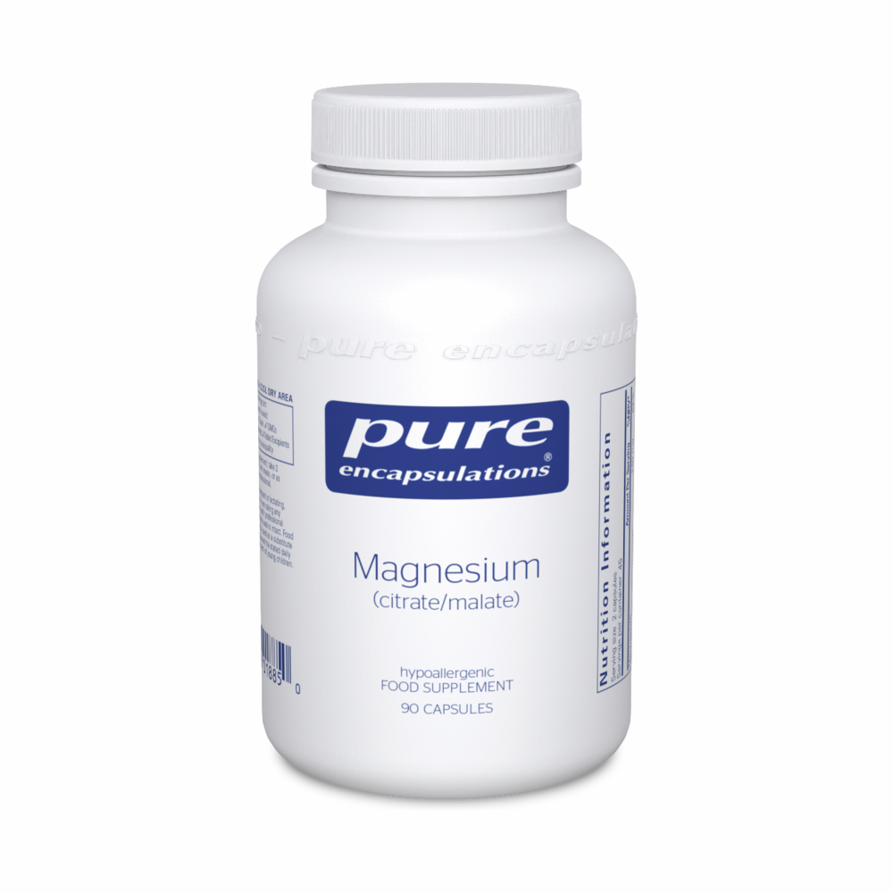 Magnesium Citrate/Malate - 90 Capsules | Pure Encapsulations